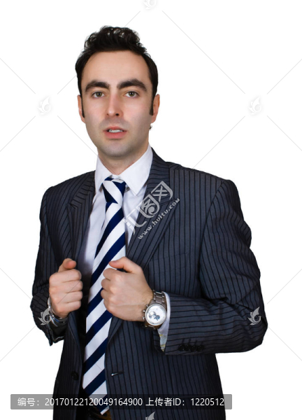 自信的商人