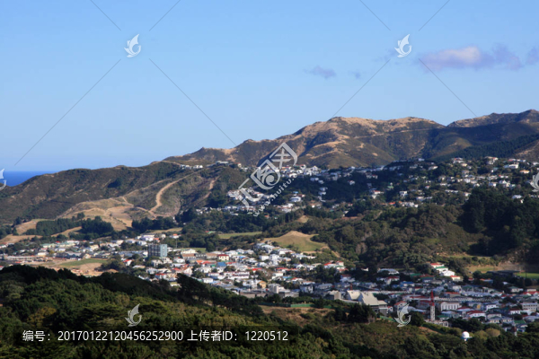 Mt,Victoria觀；惠靈頓；新西蘭