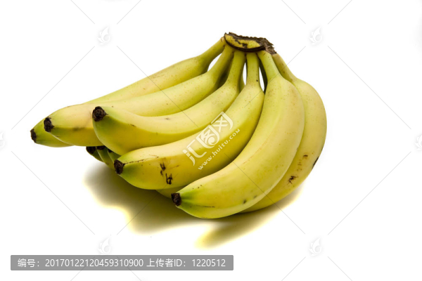 一束白色的香蕉