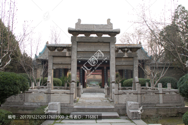 石牌坊,西安化覺(jué)巷清真大寺