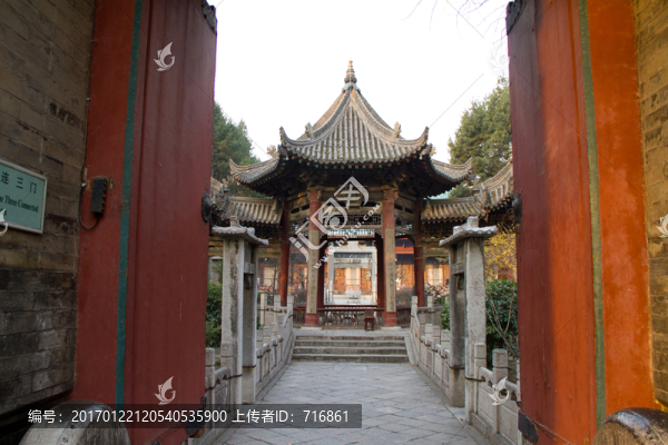連三門,西安化覺巷清真大寺