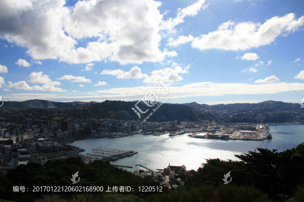 Mt,Victoria觀；惠靈頓；新西蘭