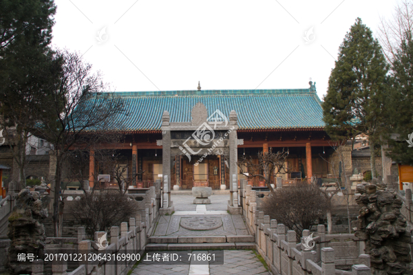 石牌坊,禮拜大殿,西安清真大寺