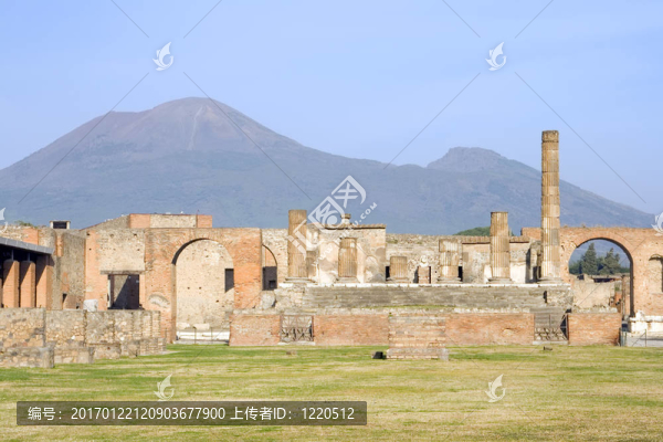龐貝古城和維蘇威火山