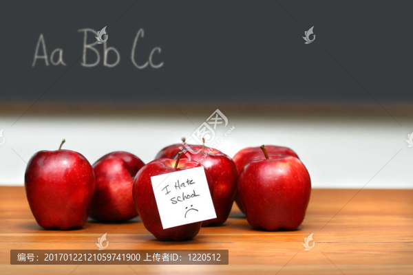 一串紅蘋果