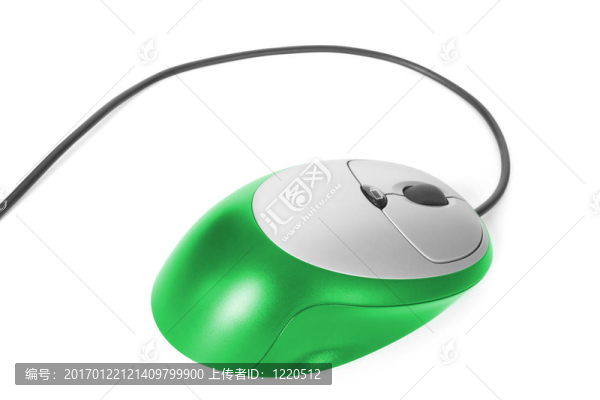 白色電腦鼠標