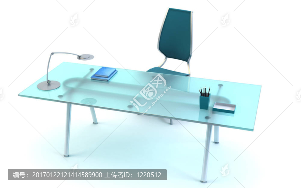董事辦公室三維渲染