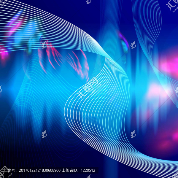 電音頻波形