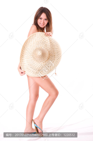 性感的女孩。