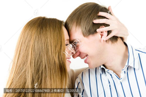 漂亮夫婦的肖像