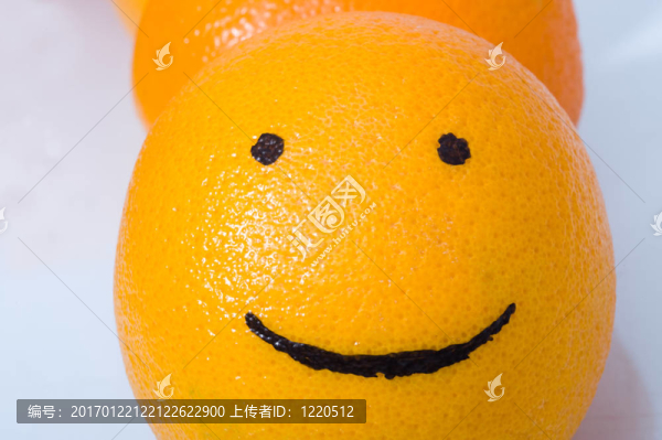 微笑的橙子