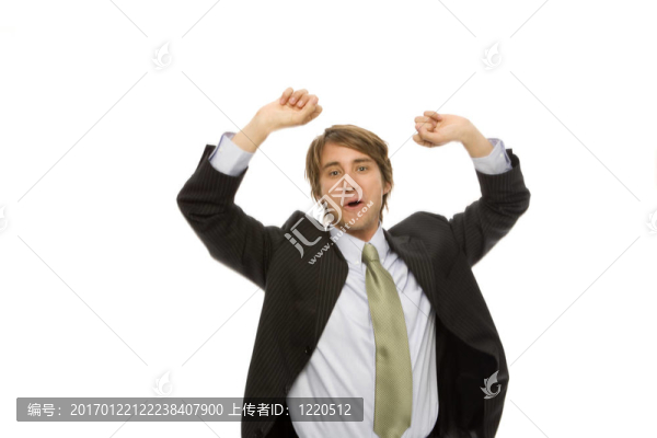 成功商人的手勢(shì)