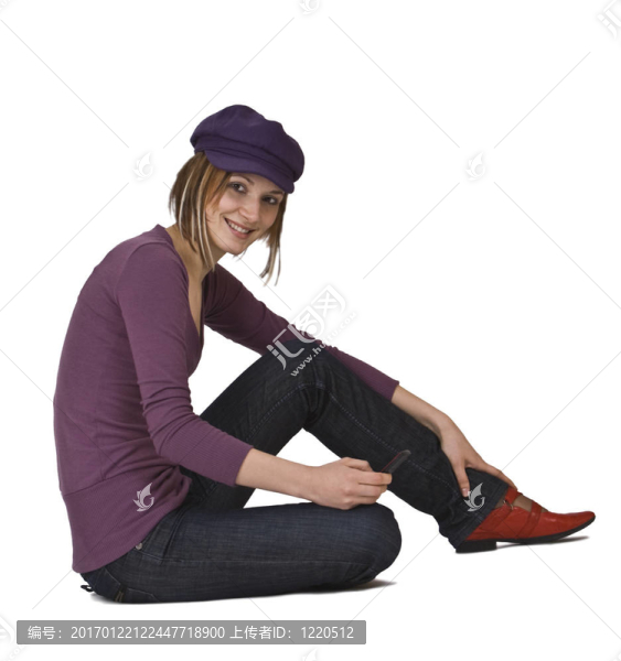 帶手機的女人