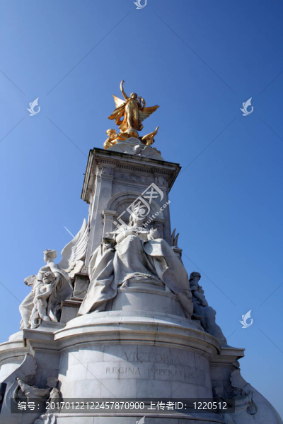 Queen,Victoria,Statue在倫敦白金漢宮