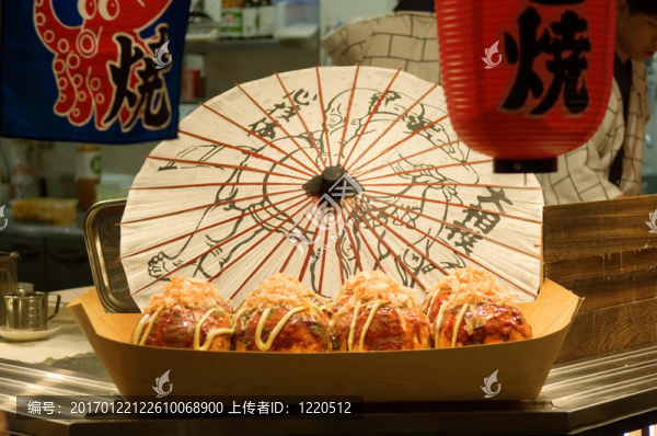 巨型炸章魚丸