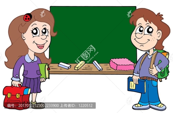 兩個(gè)黑板的學(xué)生