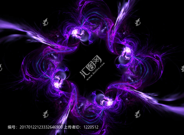 模糊的花在黑色。