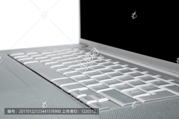 現(xiàn)代和時(shí)尚的筆記本電腦