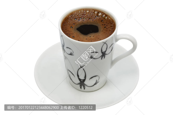 美麗的咖啡杯