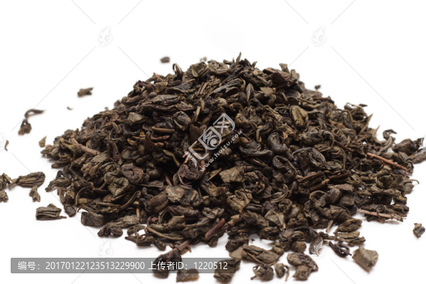 綠茶；干