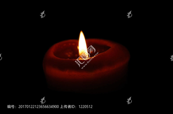 孤獨的蠟燭