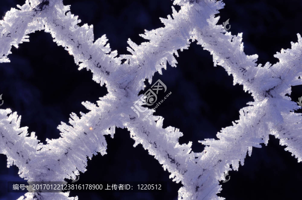 細(xì)冰晶鏈接鏈圍欄-近距離查看