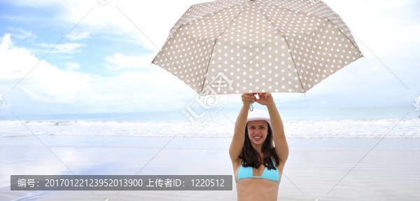 享受海灘！