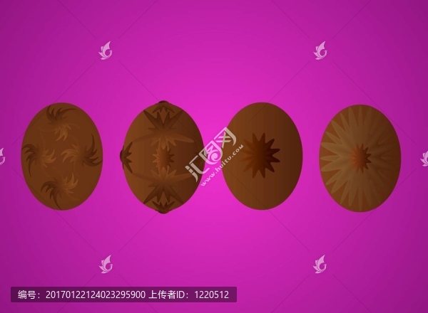 紫色巧克力蛋