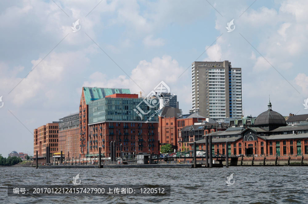 Stadtlagerhaus,und,Fischmarkthalle在漢堡