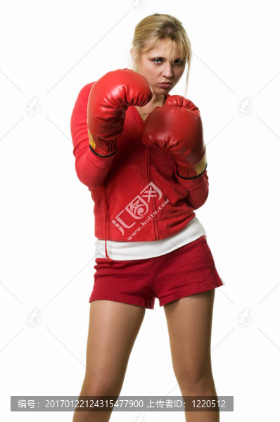 女拳擊手