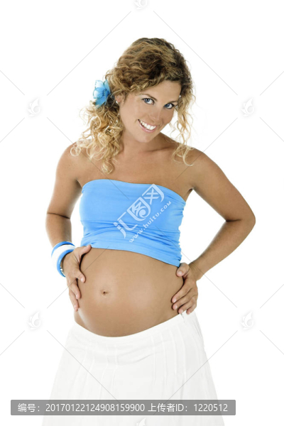 懷孕的女人