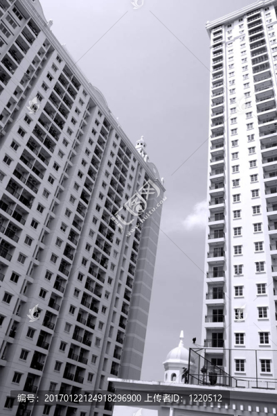 高層建筑的現(xiàn)代公寓