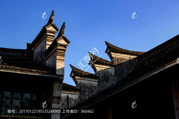 白墻灰瓦,粉墻黛瓦,馬頭墻