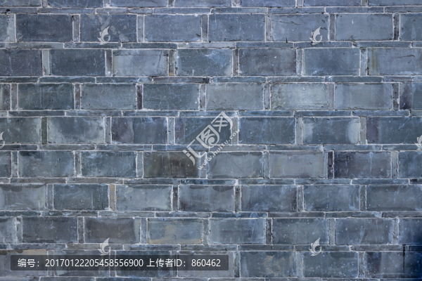 江南建筑墻壁紋理,灰磚墻壁