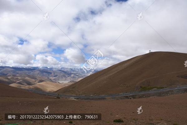 黃色的山坡