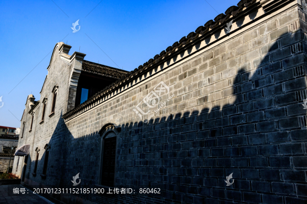 寧波仿古建筑,仿古建筑,灰磚灰