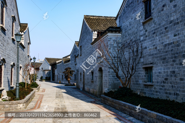 寧波仿古建筑,仿古建筑,灰磚灰