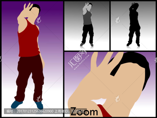 男子顯示確定標(biāo)志