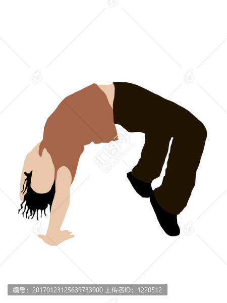 年輕人做橋運(yùn)動(dòng)