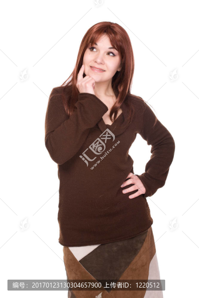 紅頭發(fā)的女人