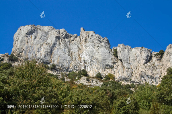 de,Peyrepertuse城堡