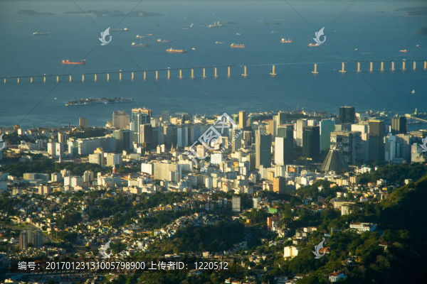 里約市中心和里約硝石錕絠橋