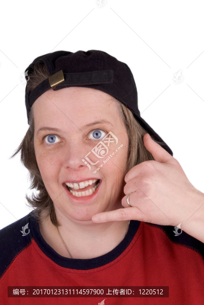 喜劇手機(jī)上的女人