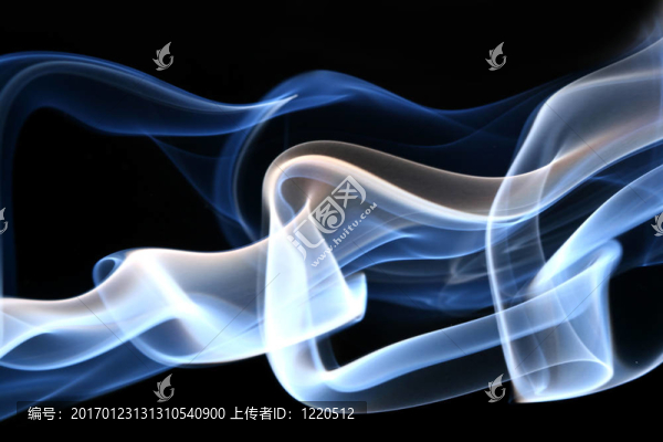藍(lán)色的煙霧