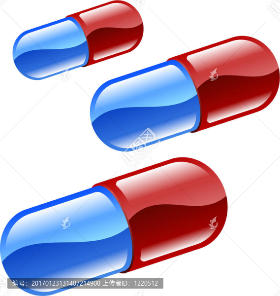 藥片或藥片的插圖