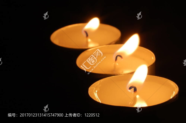 浪漫的蠟燭