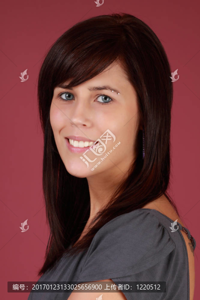 可愛(ài)的女孩畫(huà)像