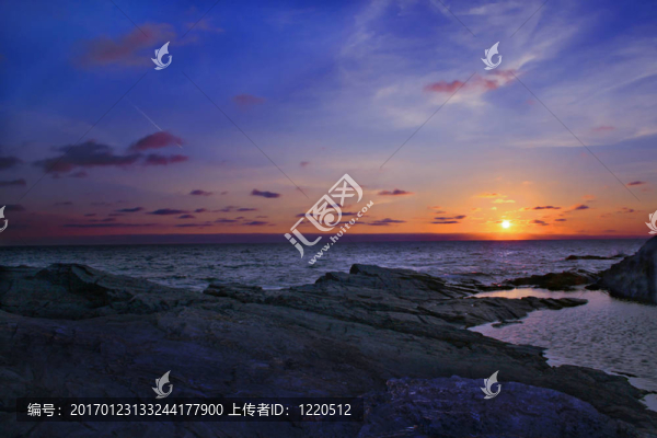 康沃爾郡的日落