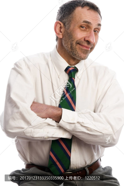 高級執(zhí)行笑姿勢人像