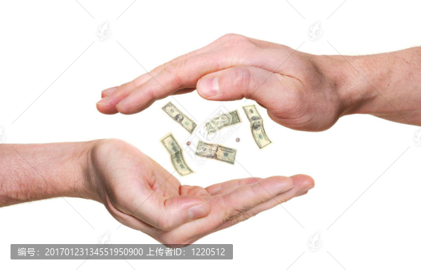 兩只手和錢(qián)的概念-匯圖網(wǎng) www.fosd68.com 兩只手和錢(qián)的概念
